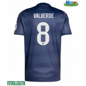 Real Madrid Federico Valverde #8 Bortatröja 2025-26 Kortärmad